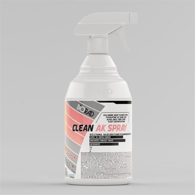 CLEAN+AK SPRAY alkol bazlı yer ve yüzey dezenfektanı (Kullanıma hazır) 1LT